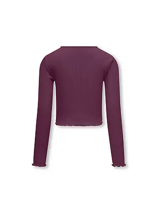 ONLY | T-shirt fille KOGNELLA | dunkelrot